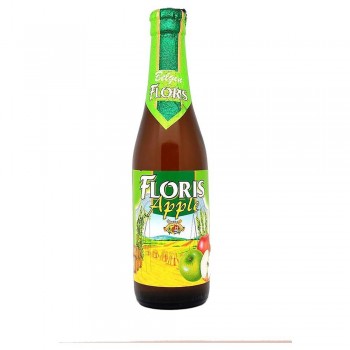 Пиво Floris Apple (Флорис Яблоко) светлое нефильтрованное 0,33 л х 24 ст.бут.