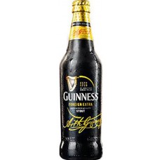 Пиво Гиннесс ФОРЕЙН ЭКСТРА СТАУТ темное фильтрованное алк. 7,5% 0,33 x 24 ст.бут./Guinness