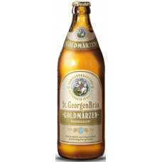 Пиво St.GeorgenBrau GOLDMÄRZEN (Санкт Георген Брау ГолдМерцен) светлое фильтрованное непаст. 0.5 х 20 ст.бут. алк. 5,6%