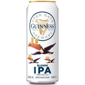 Пиво Guinness BLONDE IPA (Гиннесс Блонд ИПА) светлое фильтрованное 0,44 л x 12 ж/б