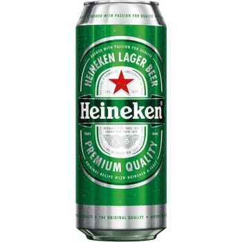 Пиво Хейнекен светлое 0,5*24 БАНКА /HEINEKEN