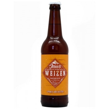 Пиво Jaws Brewery Weizen (Джоус Бревери Вайцен) светлое нефильтрованное непастеризованное 0,5 л х 20 ст.бут.