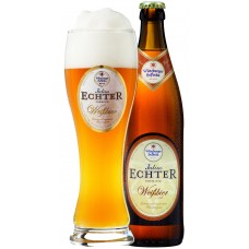 Пиво JULIUS ECHTER premium Weissbier Hell (Юлиус Эхтер премиум Вайсбир Хелл) пшеничное светлое нефильтрованное 0,5 л х 20 ст.бут.
