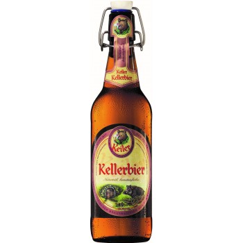 Пиво Keiler Kellerbier (Кайлер Келлербир) светлое 0.5 х 20 ст.бут. алк. 5.2%