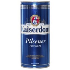 Пиво Kaiserdom Pilsener Premium (Кайзердом Пилснер Премиум) светлое фильтрованное пастеризованное 1,0 л x 12 ж/б