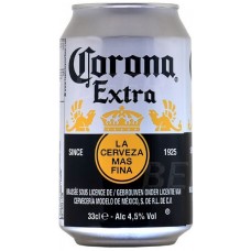 Пивной напиток Корона Экстра 0,33 x 24 ж/б 4,5%/Corona Extra, Мексика.