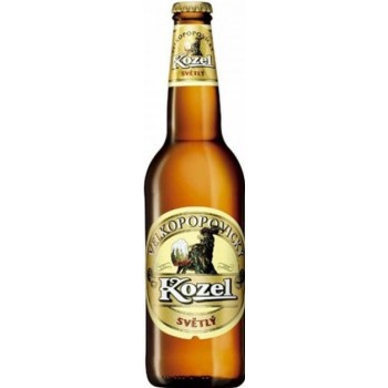 Пиво Velkopopovicky Kozel 10 (Козел 10) Светлое 4,2% 0,5x20 бут.
