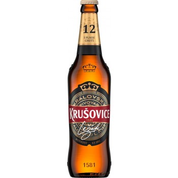 Пиво KRUSOVICE LEZAK 12 (Крушовице Лежак 12) 0.5 x 20 ст. бут 