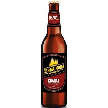 Пиво Черна Гора Гранат темное фильтр. пастериз. 0,5x20 бут. 4,5% / Cerna Hora Granat / Чехия