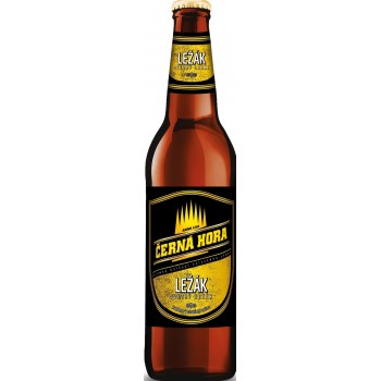 Пиво Черна Гора Лежак светлое фильтр. пастериз. 0,5x20 бут. 4,8% / Cerna Hora Lezak / Чехия