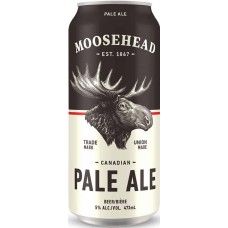 Пиво Moosehead PALE ALE (Музхед Пале Эль) светлое  0.473 л х 24 ж/б