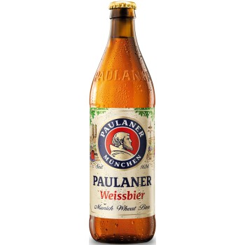 Пиво Пауланер Хефе Вайсбир, н/ф 5,5% 0,5 x 20 бут.
