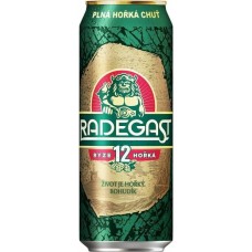 Пиво RADEGAST Ryze Horka 12 (РАДЕГАСТ Риз Горка 12) 0.5 x 24 ж/б 5,1% 