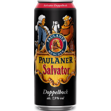 Пиво Paulaner Salvator (Пауланер САЛЬВАТОР) темное 0,5 л x 24 ж/б