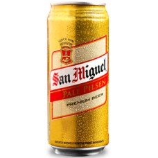 Пиво San Miguel Pale Pilsen (Сан Мигель Пэйл Пилсен) светлое фильтрованное 0.5л ж/б