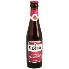 Пивной напиток Van Honsebrouck St. Louis Premium Framboise (Ван Хонзебрук Сан Луи Премиум Фрамбуа) малиновый, 0.25 л х 24 ст.бут.