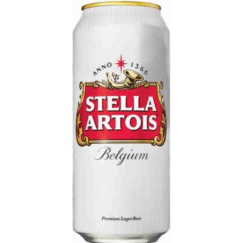 Пиво STELLA ARTOIS (Стелла Артуа) 0.5 x 24 ж/б