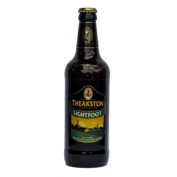 Пиво Theakston Lightfoot (Тикстон Лайтфут) пастеризованное нефильтрованное светлое 0,5 л х 8 ст.бут.