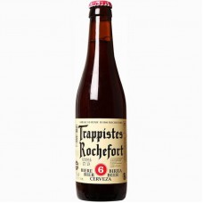 Пиво Trappistes rochefort 6 (Трапист рошфор 6) темное фильтрованное, 0,33 л х 24 ст.бут.