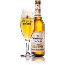 Пиво WURZBURGER Hofbrau PILSNER (Вурцбургер Хофбрау Пилснер) 0.5 x 20 ст. бут 4,9% 