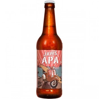 Пиво Jaws "American Pale Ale" APA (Джоус АПА) светлое фильтрованное 0,5 л x 20 ст.бут.