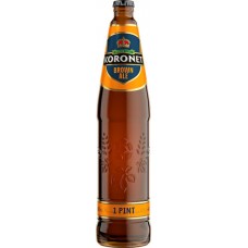 Пиво Коронет Браун Эль =BROWN ALE= темн.паст 4,7 % 0,568 л. x 20 ст.бут, Лидское пиво