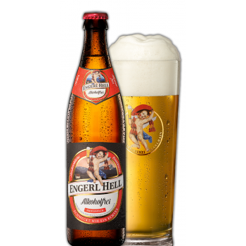 Пиво Maxlrainer Engerl Hell Alkoholfrei (Макслрэйнэр Энгёрл Хелл безалкогольное) светлое  0,5 л х 20 ст.бут.