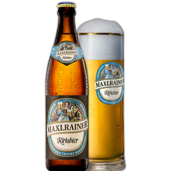 Пиво Maxlrainer Kirtabier (Макслрэйнэр Киртабир) светлое 0,5 л х 20 ст.бут. алк. 5,8%