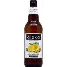 Сидр Alska Lemon Ginger (Альска лимон и имбирь), 0.5 л х 12 ст.бут. алк. 4.0%