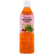 Напиток Lotte Aloe Vera Cherry (Лотте Алоэ Вера Вишня) 0,5 л x 20 ПЭТ