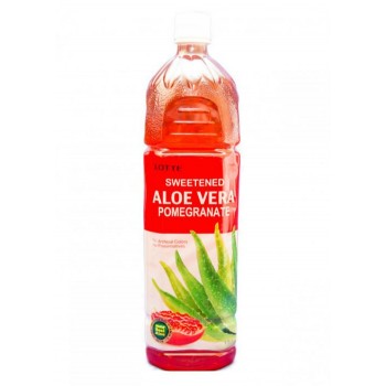 Напиток Lotte Aloe Vera Pomegranate (Лотте Алоэ Вера Гранат) 1,5 л x 12 ПЭТ