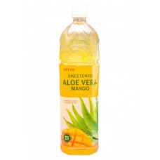 Напиток Lotte Aloe Vera Mango (Лотте Алоэ Вера Манго) 1,5 л x 12 ПЭТ 