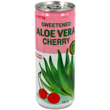 Напиток Lotte Aloe Vera Cherry (Лотте Алоэ Вера Вишня) 0,24 л x 30 ж/б