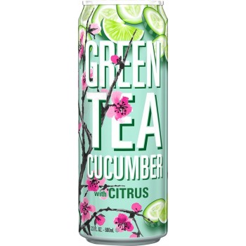 Напиток ARIZONA GREEN TEA CUCUMBER with CITRUS (Аризона зеленый чай огурец и цитрус) 0,680 л x 24 ж/б 