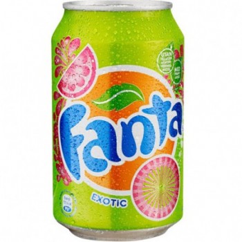 Напиток Fanta Exotic (Фанта Экзотик) 0,33 л х 24 ж/б 