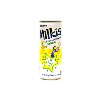 Напиток Lotte Milkis Banana (Лотте Милкис Банан) 0,25 л x 30 ж/б 
