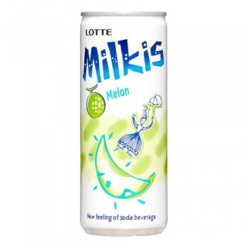 Напиток Lotte Milkis Melon (Лотте Милкис Дыня) 0,25 л x 30 ж/б 