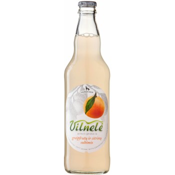 Безалкогольный напиток Вильнеле Грейпфрут и лимон 0,5 x 8 cт. бут /Литва