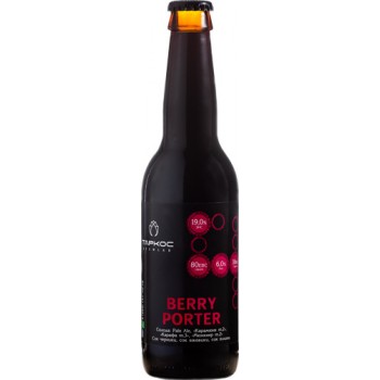 Пиво Таркос КРАФТ Berry Porter 0,33 x 30 ст.бут. алк. 6.0 %