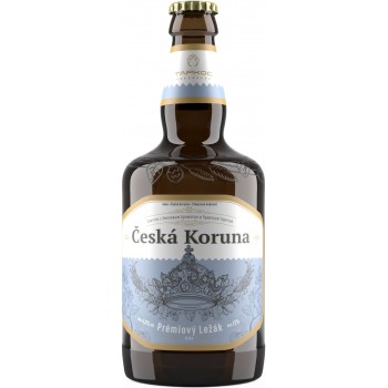 Пиво Таркос Ceska Koruna (Чешская Коруна) светлое фильтрованное 0,45 л. x 12 ст.бут. 