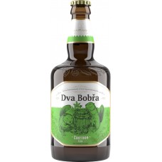 Пиво Таркос Dva Bobra (Два бобра) светлое фильтрованное 0,5 л. x 12 ст.бут. алк. 4,8%
